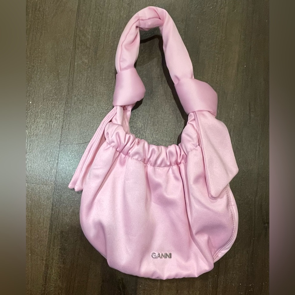 GANNI Small Occasion Bag Light Lilac NWOT